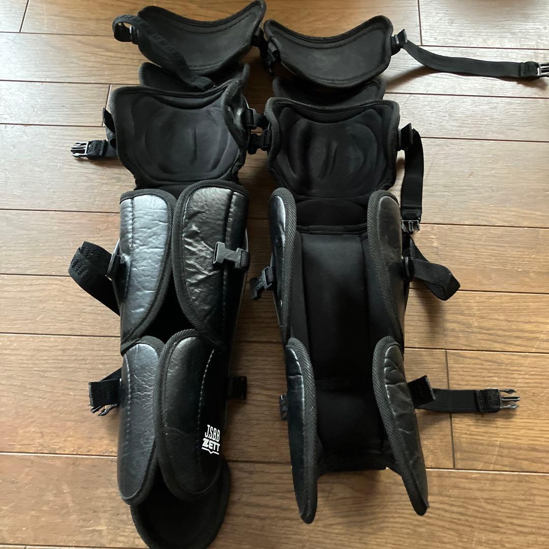ZETT JSBB キャッチャー防具セット ブラック