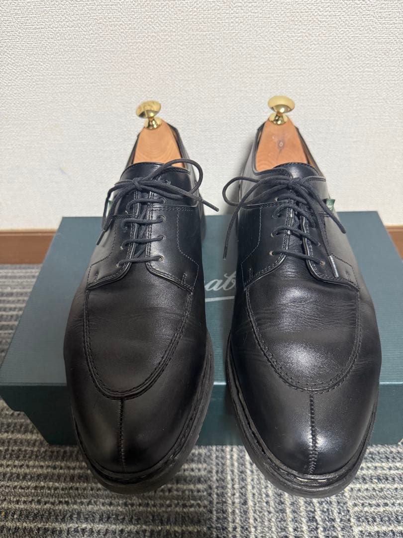 パラブーツ アヴィニョン UK8 シューツリー付き