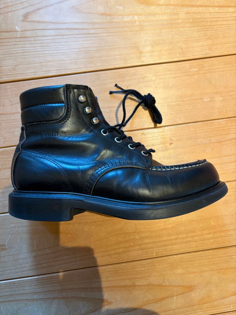 キムタク90s 羽タグREDWING8133 8E美品スーパーソールさんタク