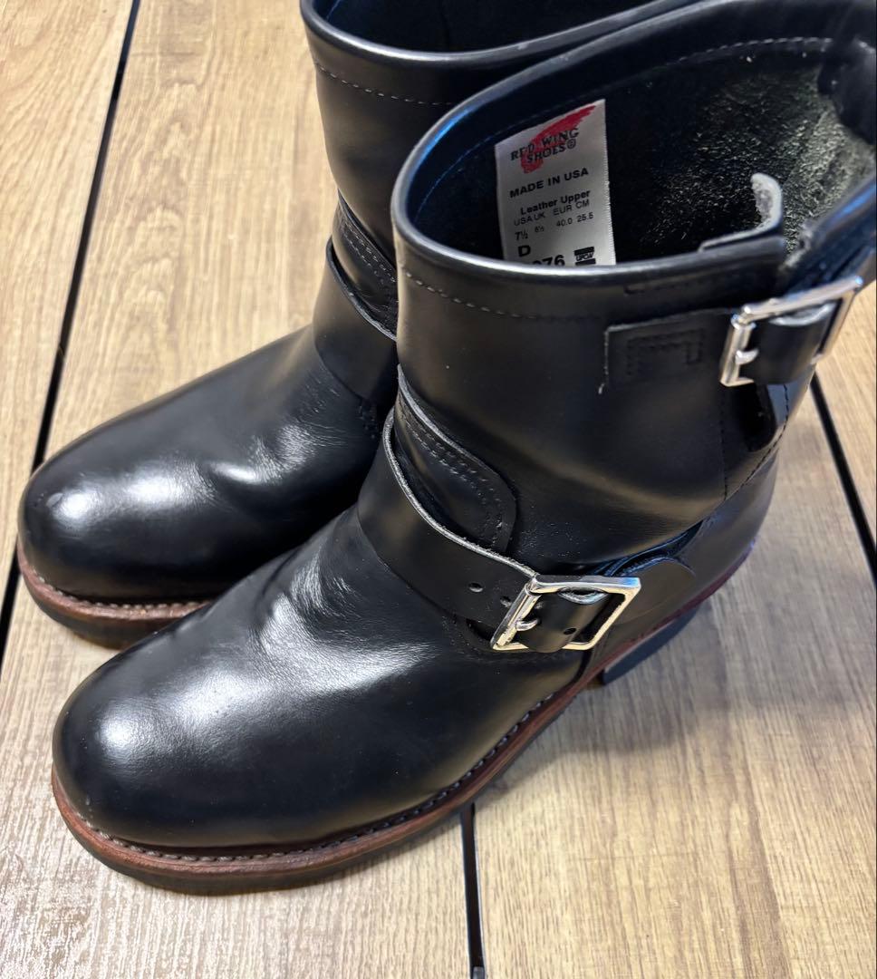 RED WING SHOES エンジニアブーツ 2976 ブラック 美品