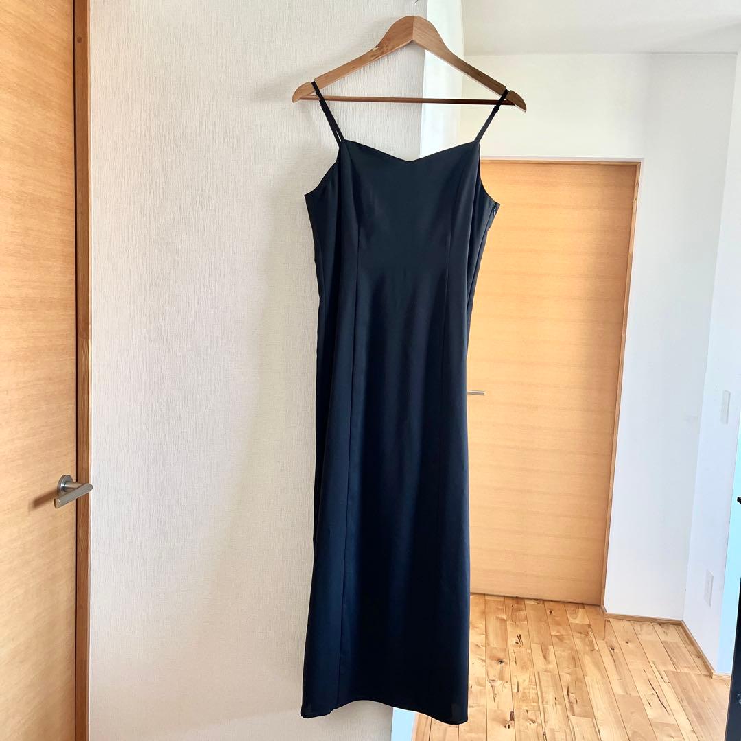【美品】LLサイズ　デザインチュールボレロ＋ロング丈ワンピースドレス