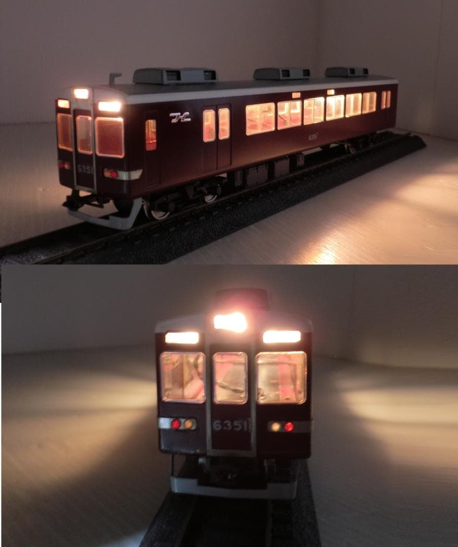 京都模型 HOゲージ 6300系 先頭車 2両セット