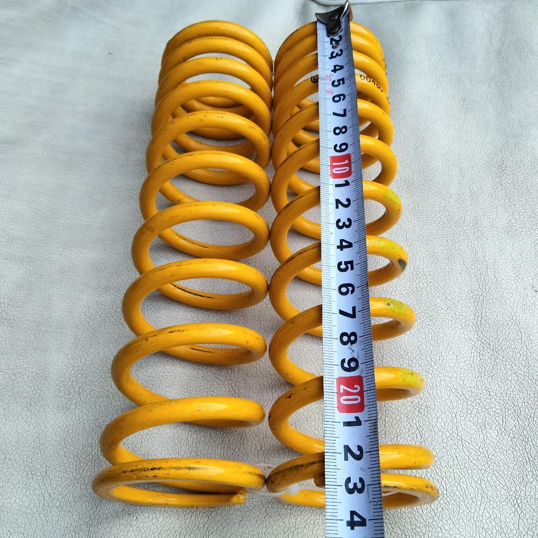 オーリンズ サスペンションスプリング 00480-33 2本セット 黄色