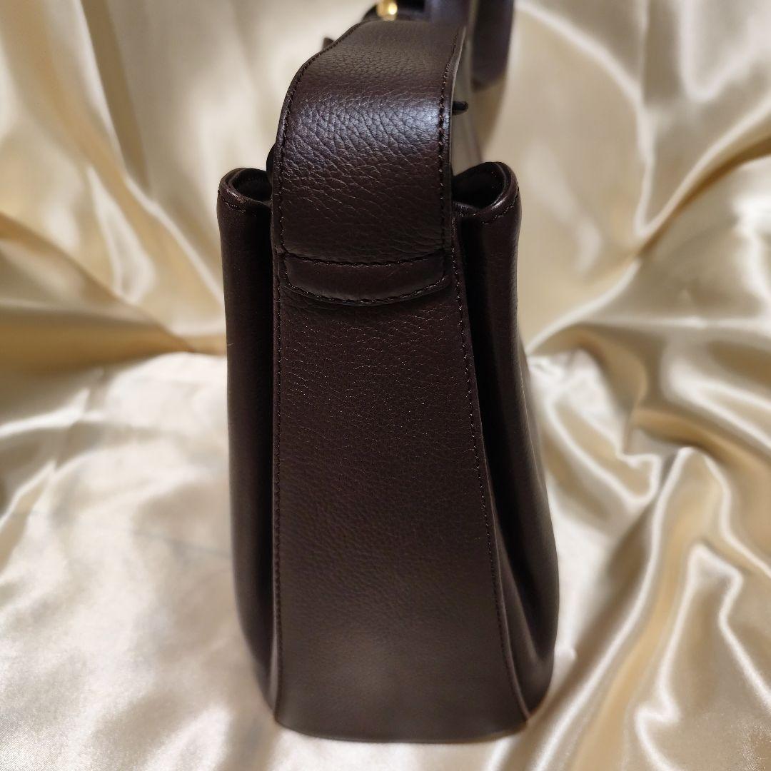 Loewe ダークブラウン ショルダーバッグ