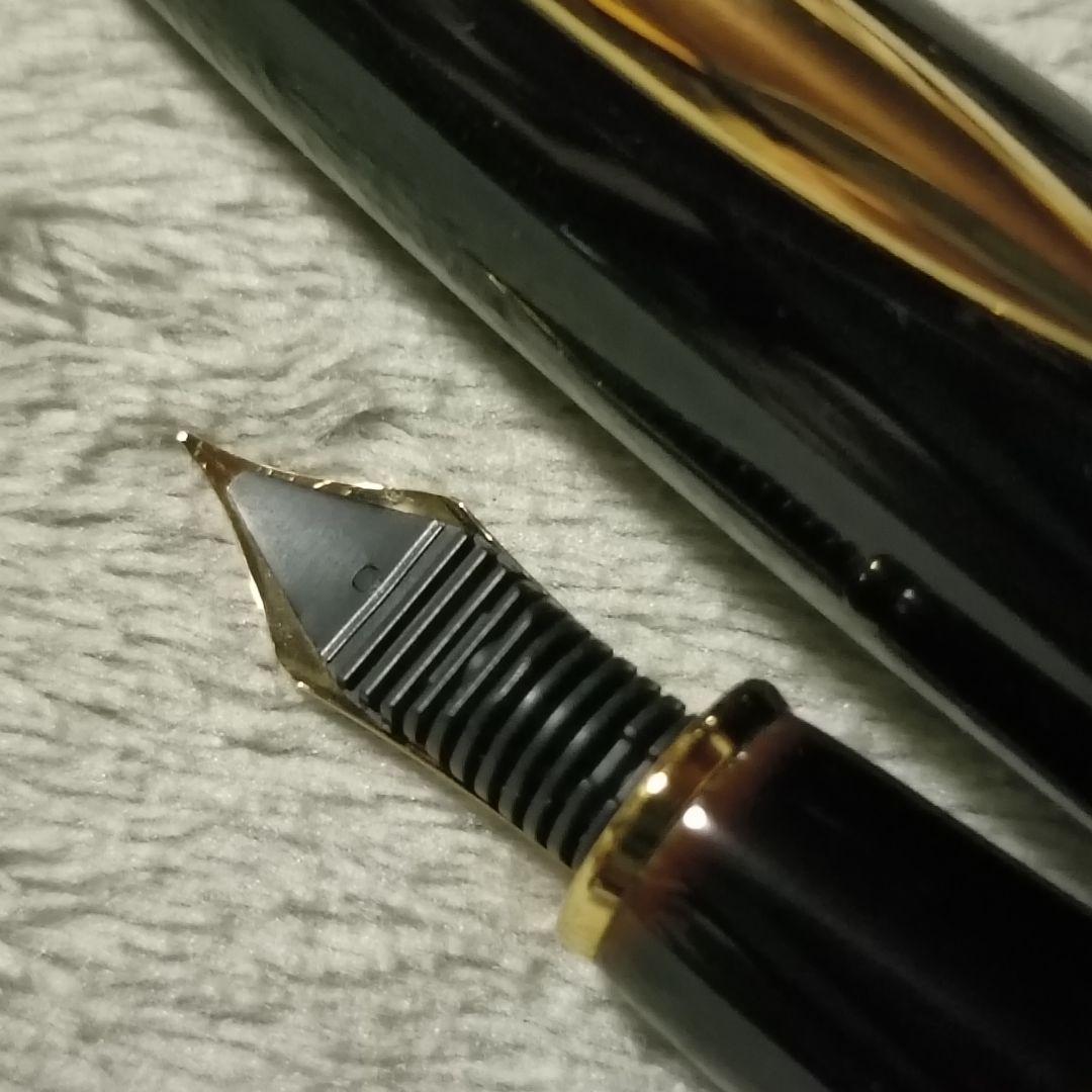 プラチナ 出雲 溜塗 枇杷溜 万年筆