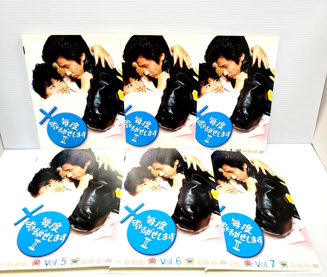 新品ケース　 毎度おさわがせします DVD シーズン１+２ 全14巻　中山美穂