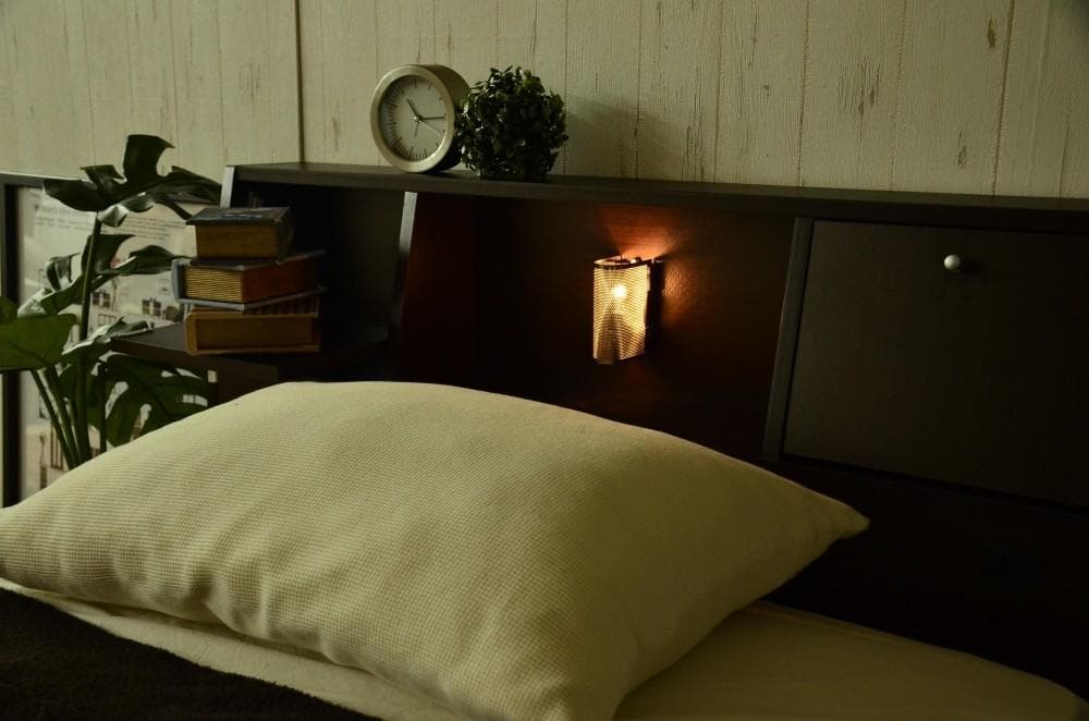 【シングル】 Alloys引出し付ベッド　フレームのみ　ダークブラウン