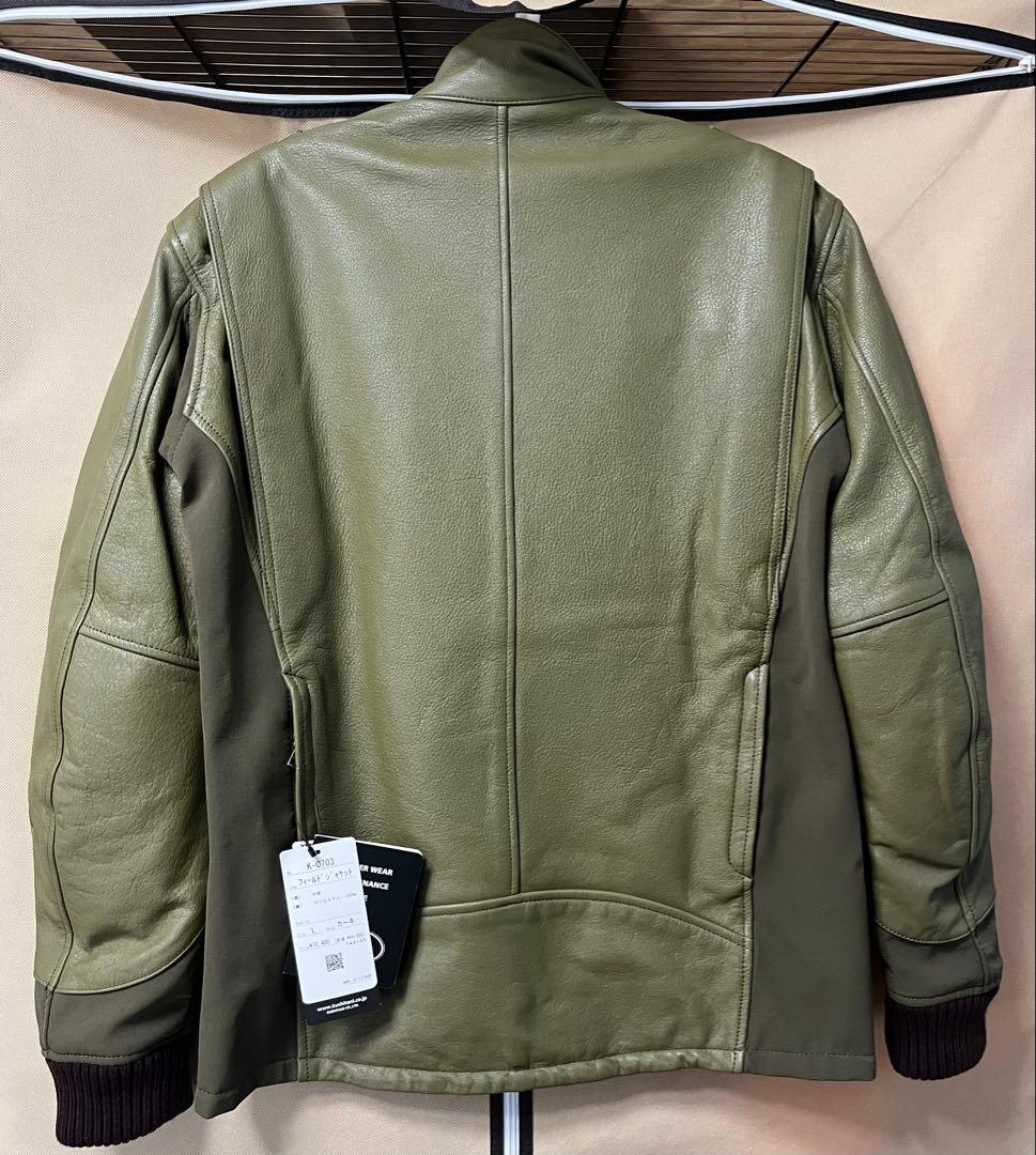 フィールドジャケット　L 新品　クシタニ レザージャケット K-0703