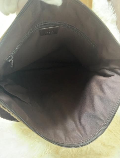 ☆美品☆GUCCI　GGキャンバス　ショルダーバッグ　ブラウン系