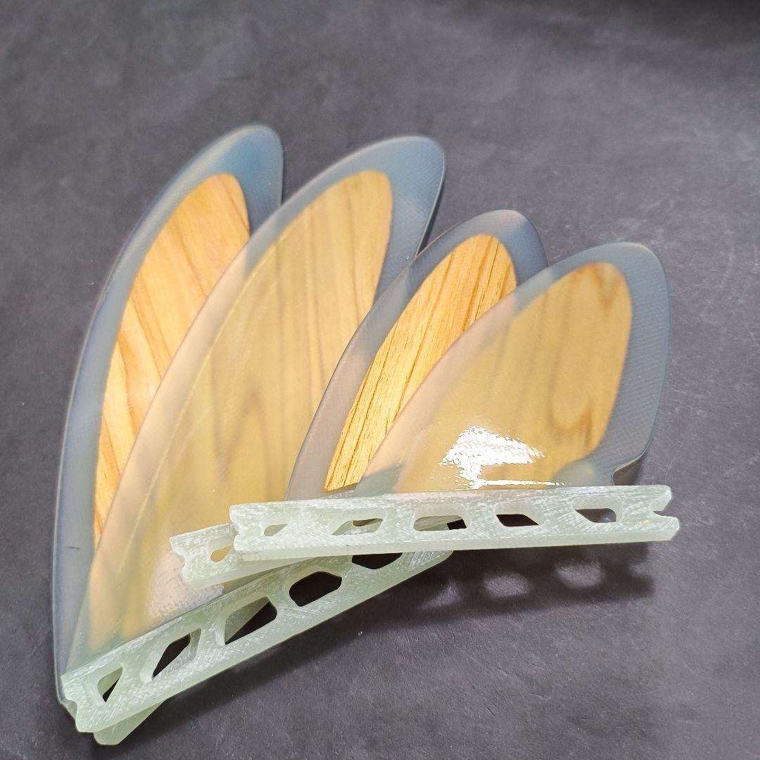 ウッドコア　フューチャーフィン対応　クワッドフィン