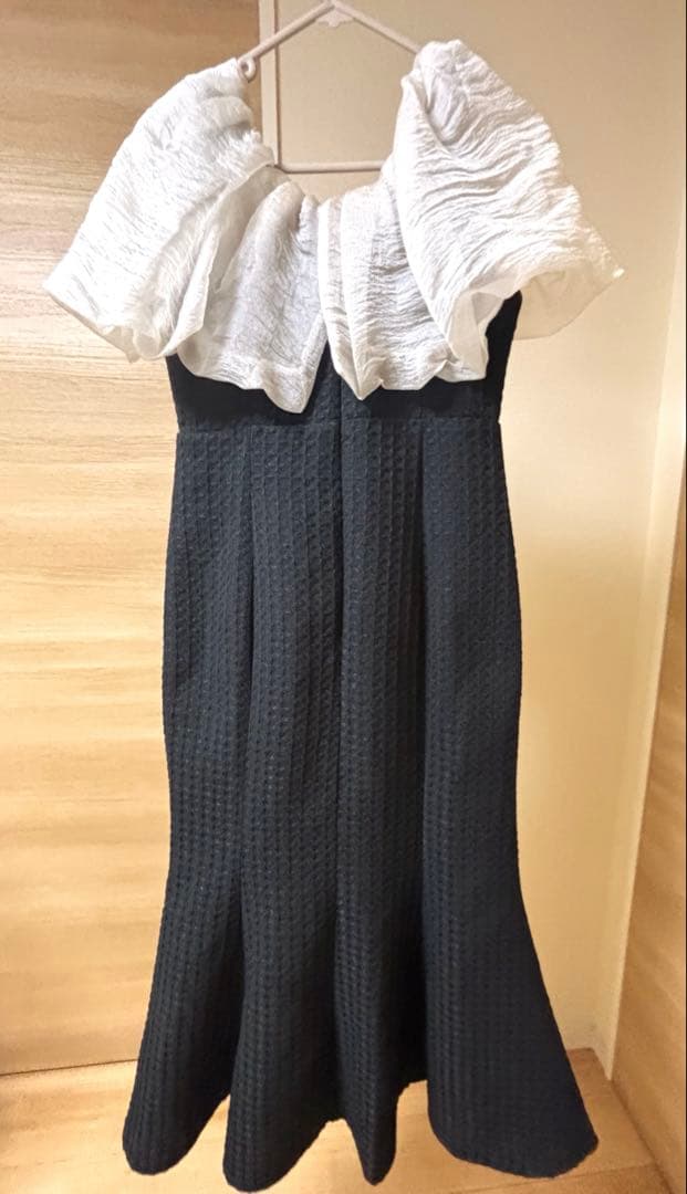 Leja 2WAYオフショルダーパフスリーブマーメイドドレス　サイズS