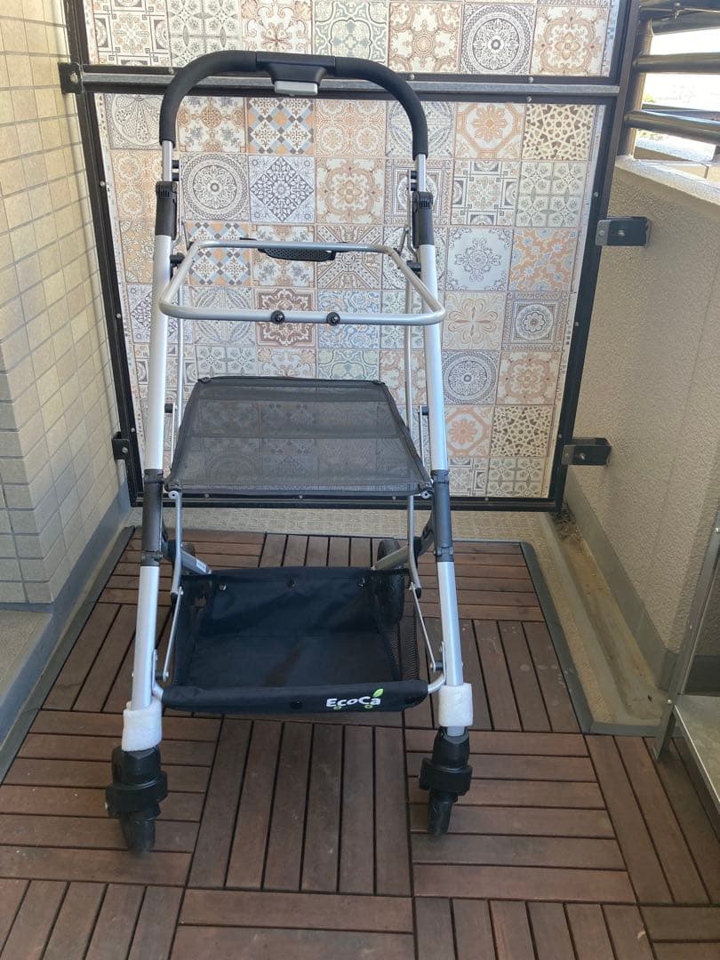 美品　EcoCa エコカ　ショッピングカート　マイバスケット　シルバーカー