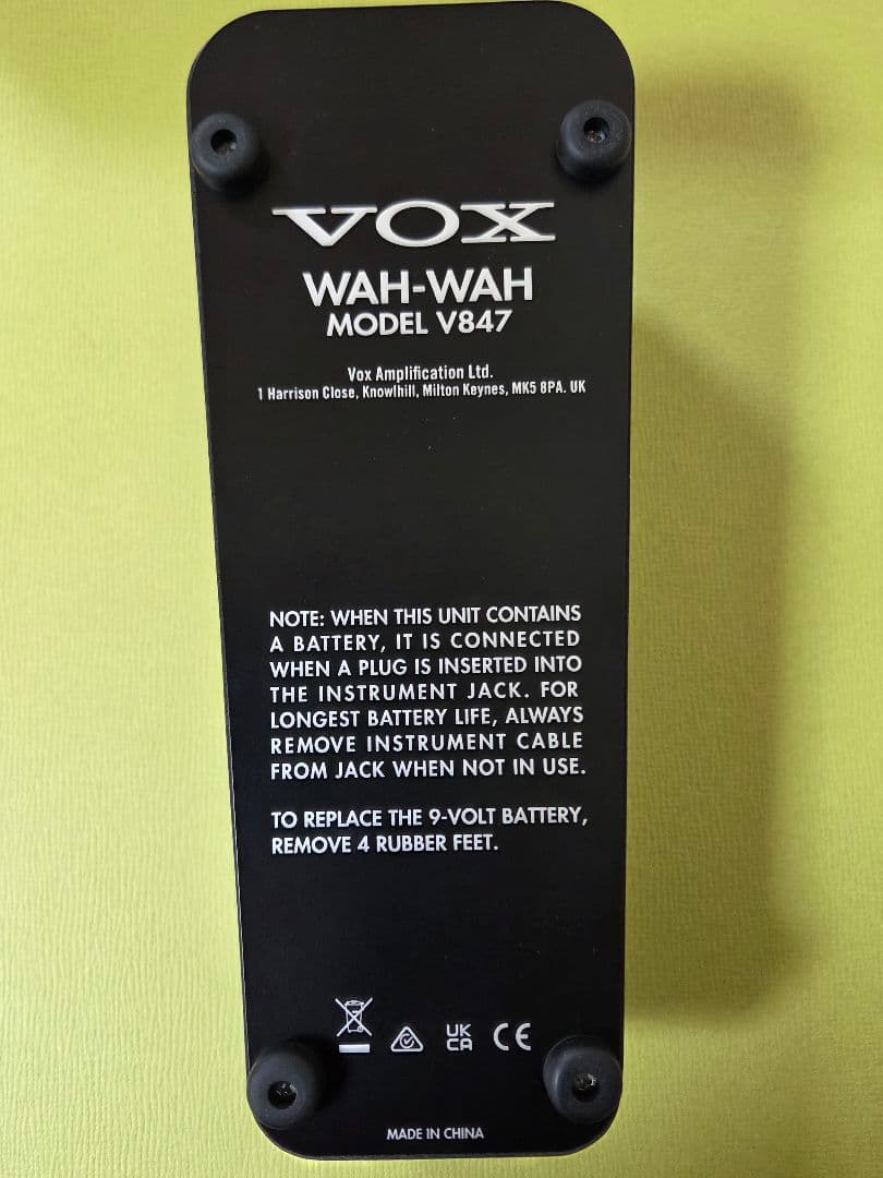 ギター Vox V847