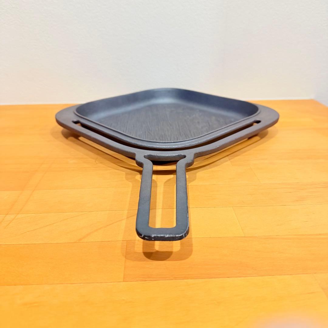 おもいの　フライパン スクエア　コンロ　フルセット ドウシシャ　鋳物