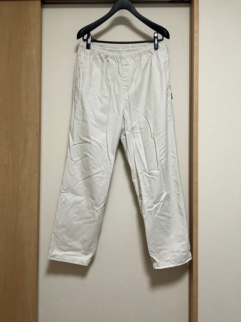 STUSSY BRUSHED BEACH PANT BONE野村訓市ビーチパンツ