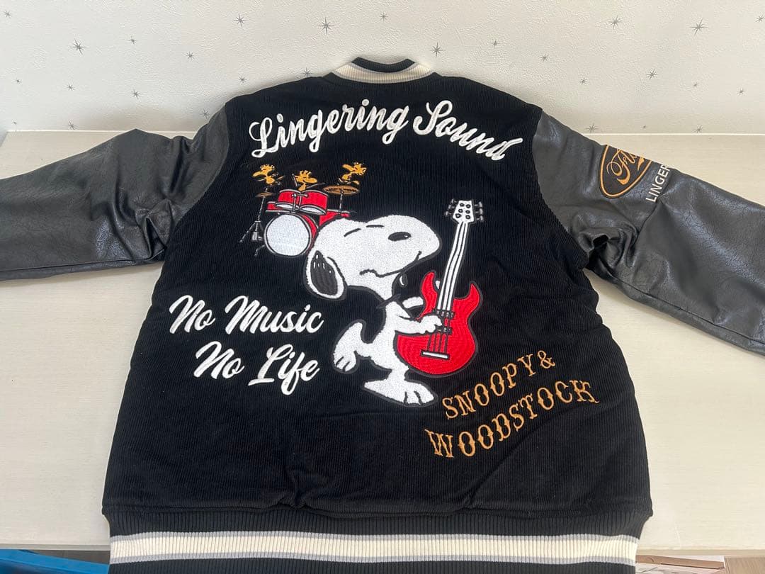SNOOPY スタジャン　Ｌサイズ　ほぼ未使用