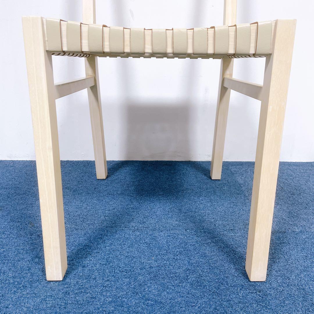 CASSINA IXC カッシーナ サフランチェア ダイニングチェア 本革 編込