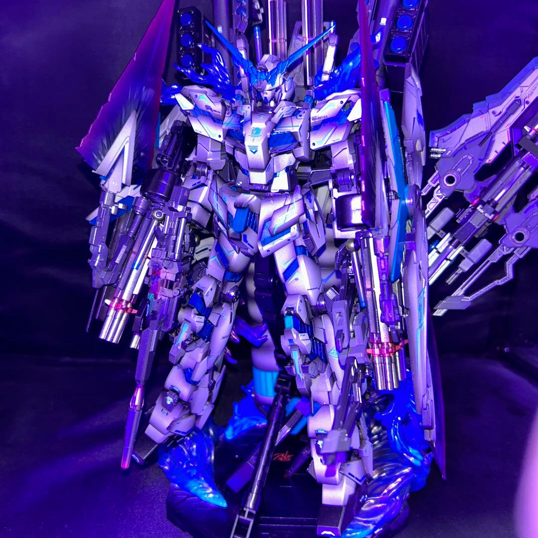 ガンプラ　塗装済み完成品　オリジナルカラー　グラデーション塗装　ミキシング