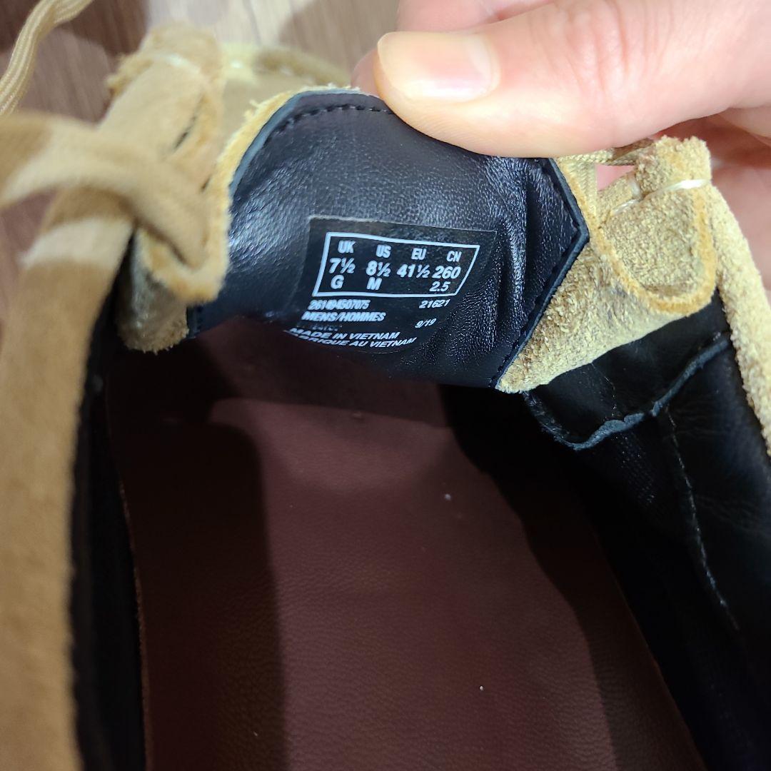 Clarks ワラビー　GORE-TEX　Vibram
