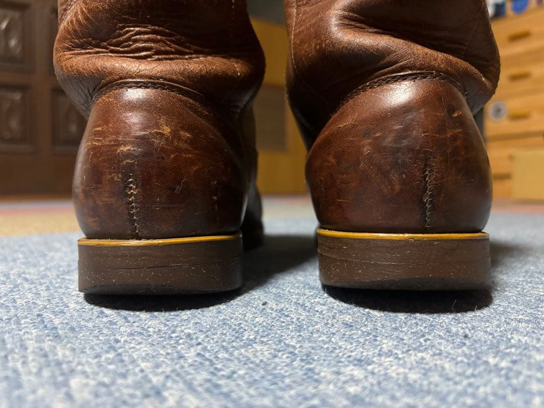 FRYE vintage ペコスブーツ 黒タグ ウエスタン 50s 60s
