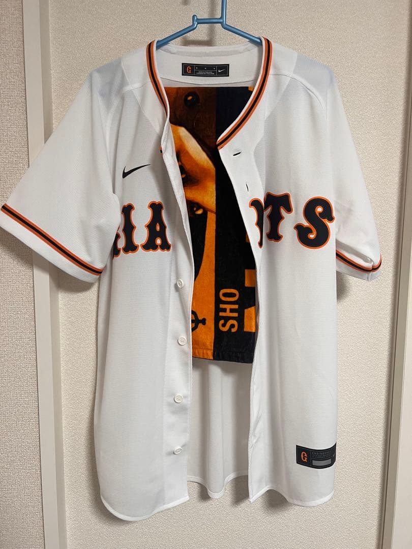 中田翔 NIKE 読売ジャイアンツ ユニフォーム Mサイズ 応援タオル付き