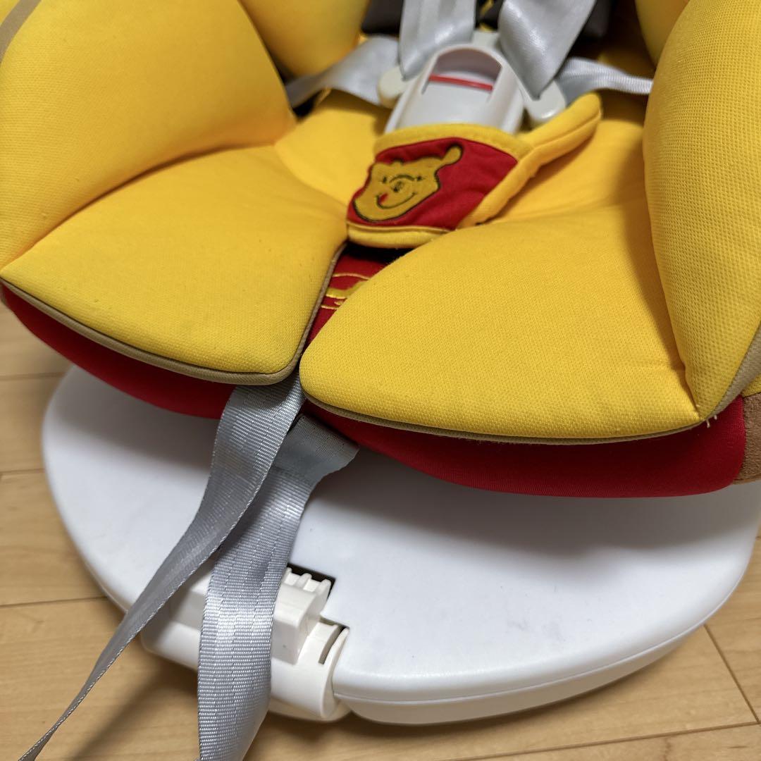 くまのプーさん チャイルドシート ISOFIX ターンシート DN-1002