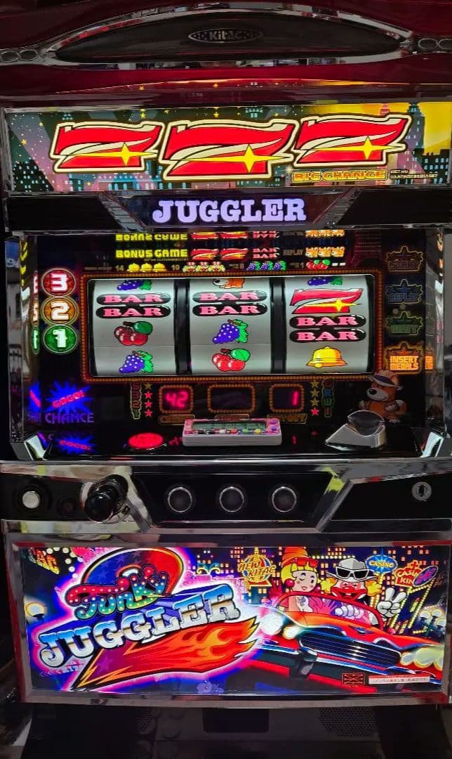 【たんたかたん】【仕様】ファンキージャグラー2 6号機 パチスロ実機