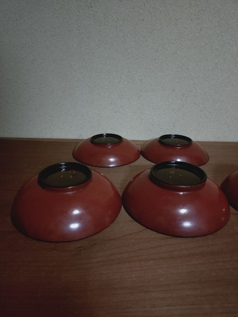 桃山〜江戸初期 根来椀 五客 合鹿椀 浄法寺 秀衡椀 漆器