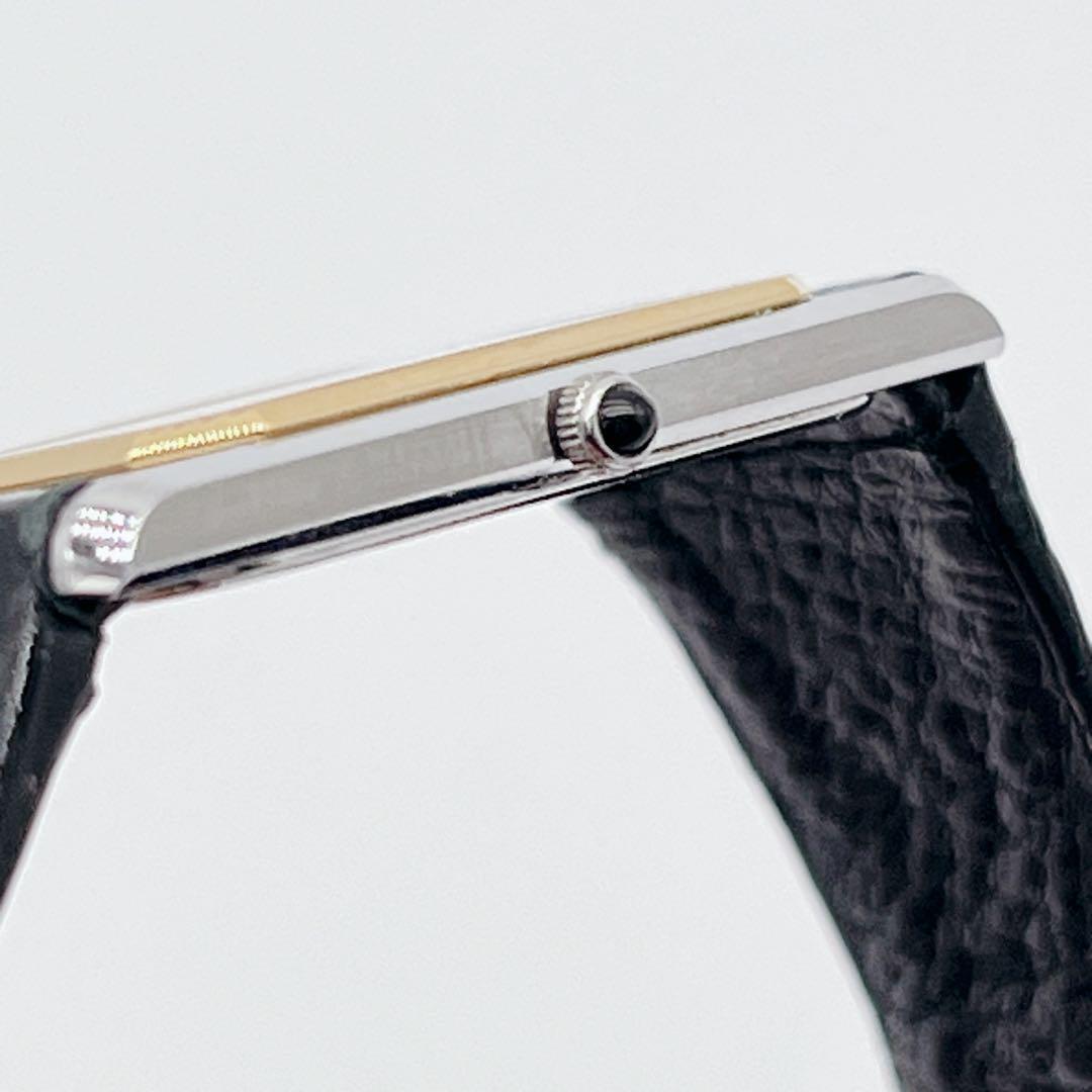 ヴィンテージ品 セイコー クレドール ベゼル14K レザーベルト