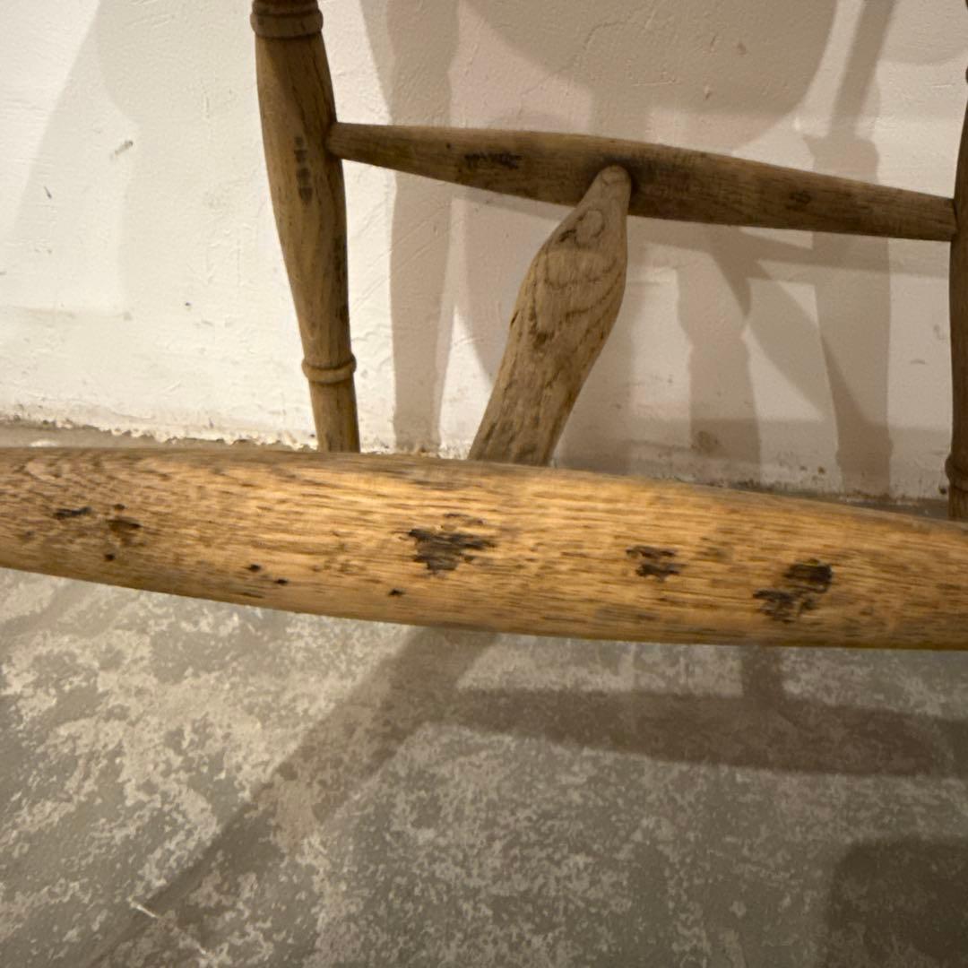 M’s　ヴィンテージ　ダイニングチェア　カフェチェア　剥離　1