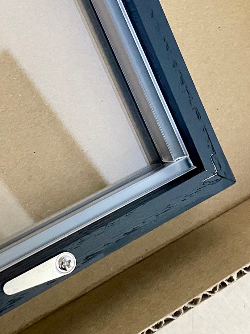 黒額縁　紙サイズ 52x43cm 6枚セット