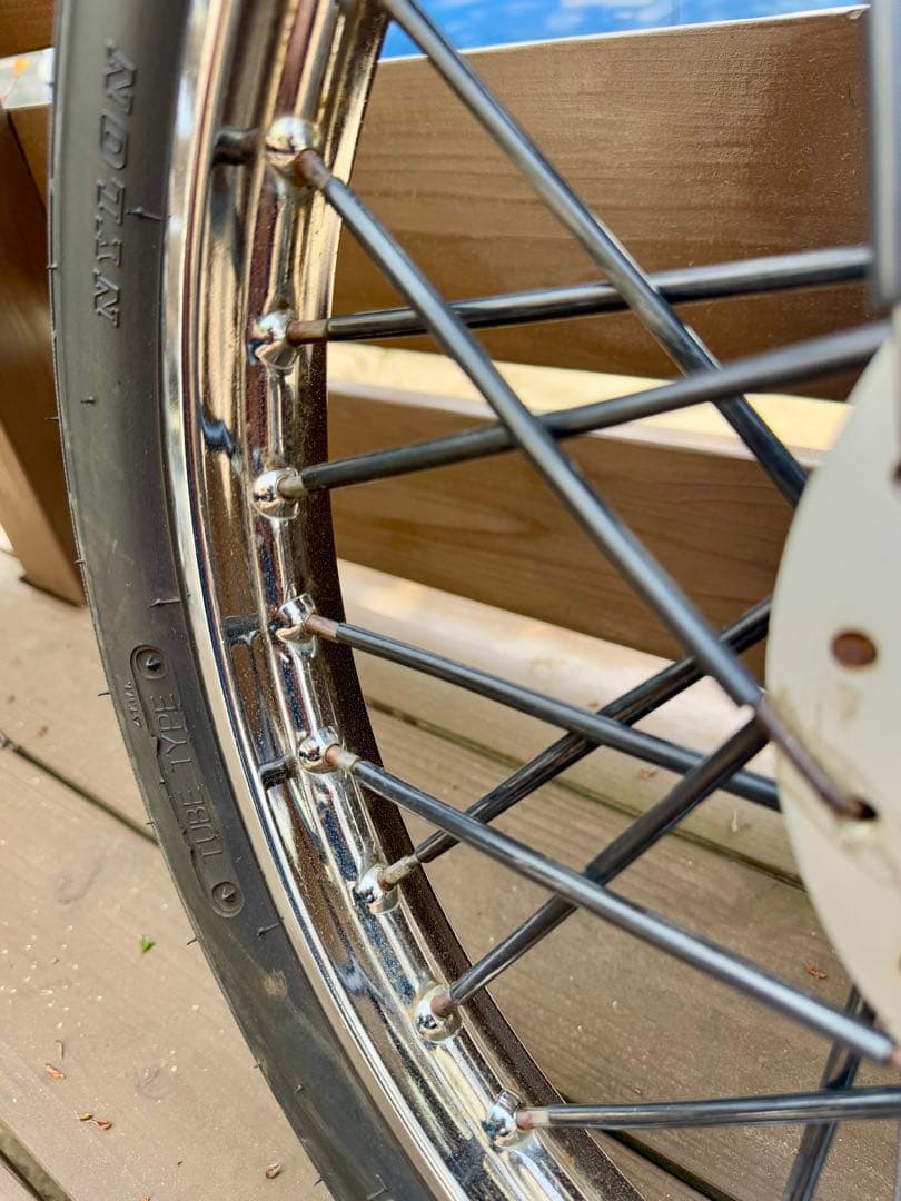 スーパーカブ 17インチ FRホイール 2本セットC50