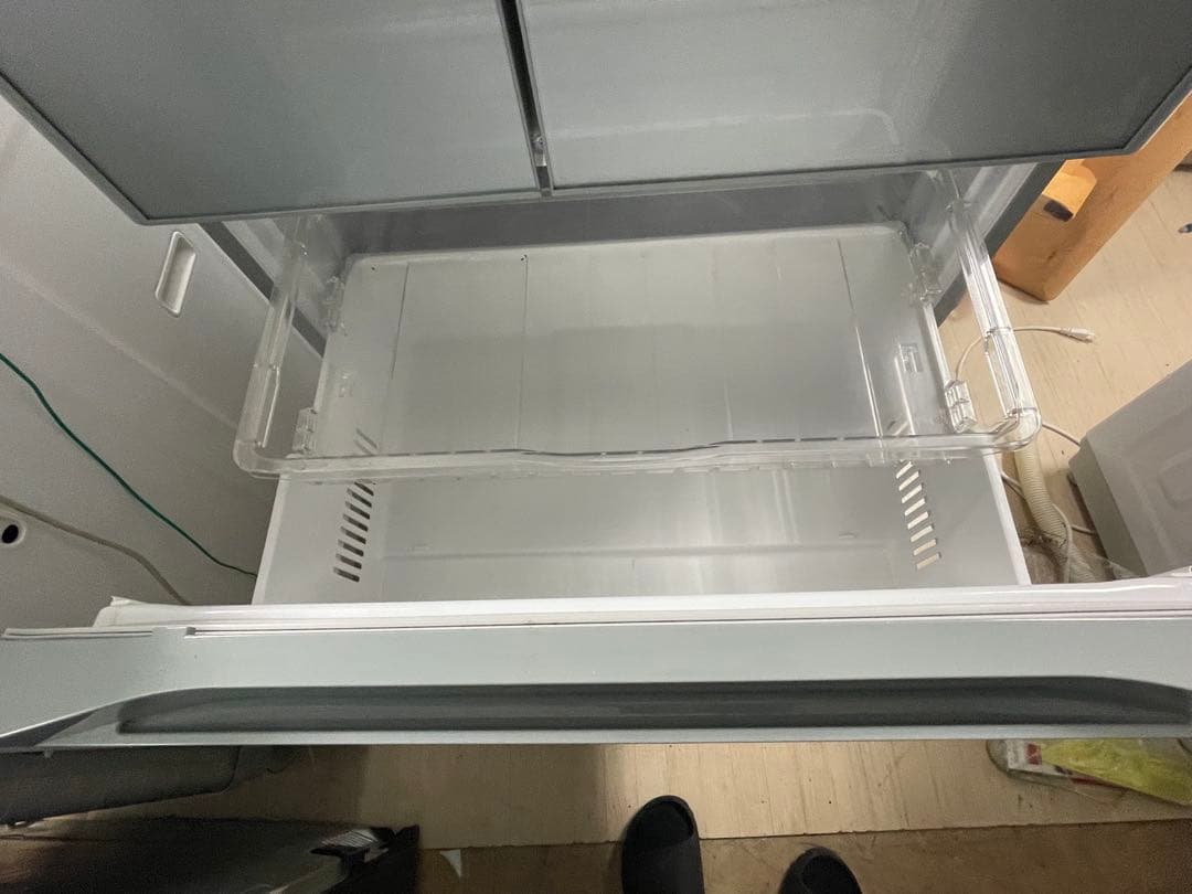 日立 冷蔵庫 R-F48M1 (XS) 型 475L