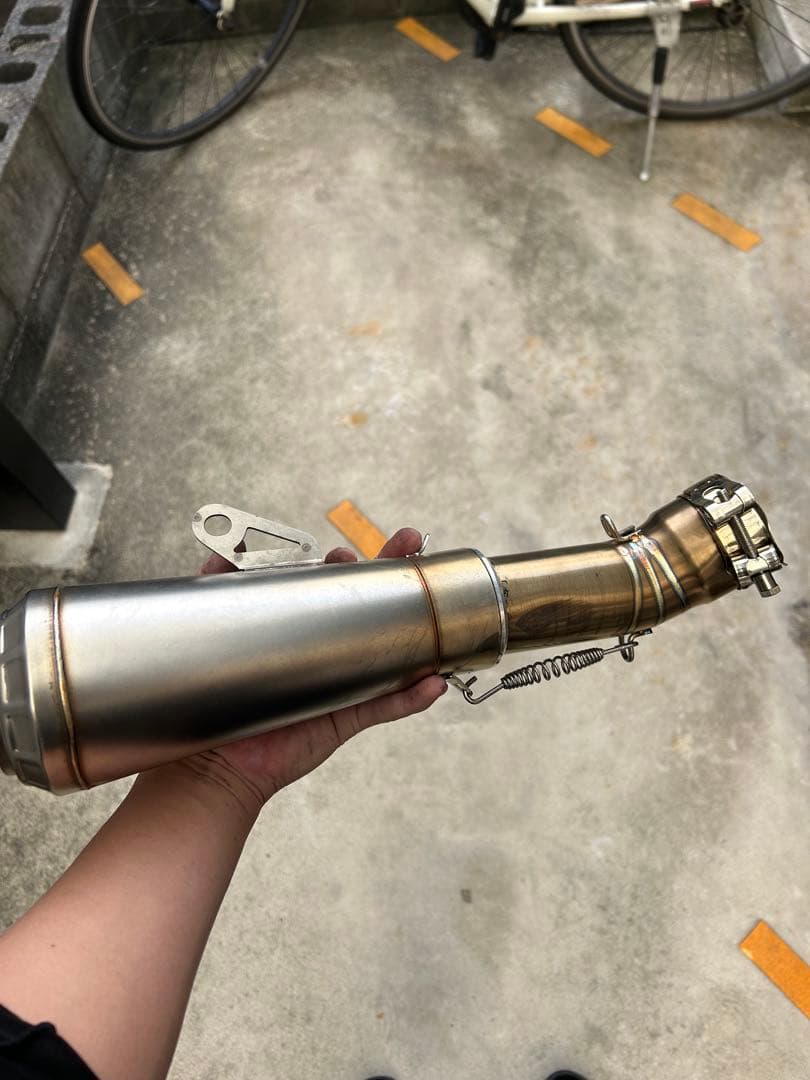 zx10r ARROW風 腹下マフラー