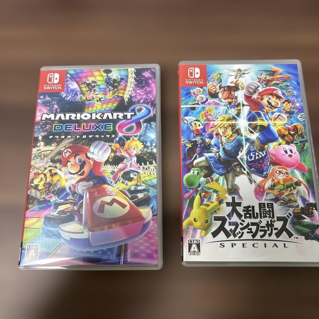 Switch 大乱闘スマッシュブラザーズ 、マリオカート8デラックスセット