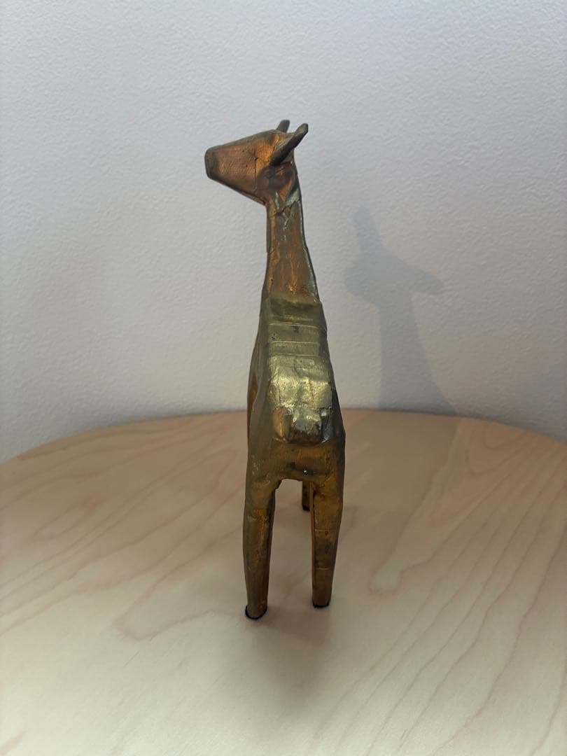 AJI PROJECTとりプルポ鹿の像ウッデンドールズNo.9 アート3点セット