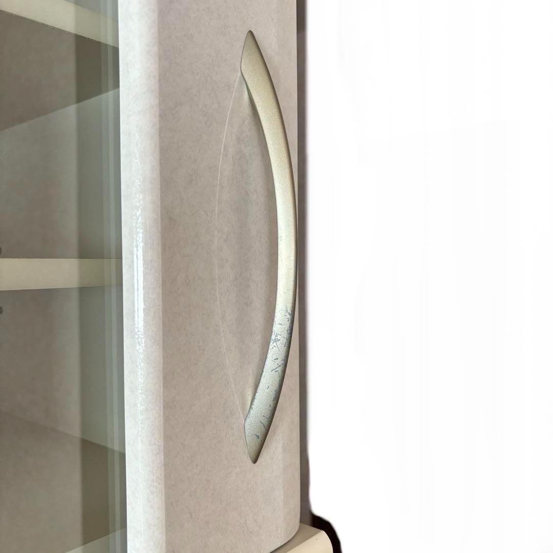 IDC大塚 食器棚 引き戸 幅120 梱包・発送たのメル便