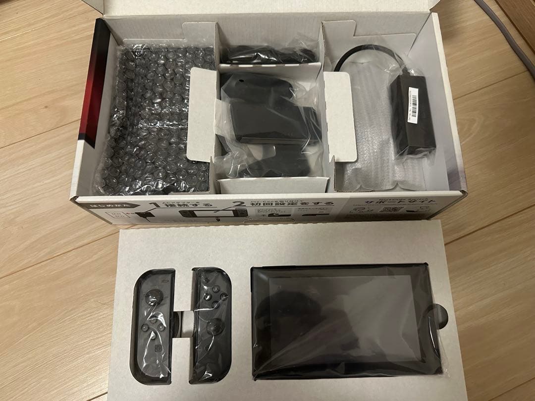 Nintendo Switch 本体 ブラック128GB microSDカード付