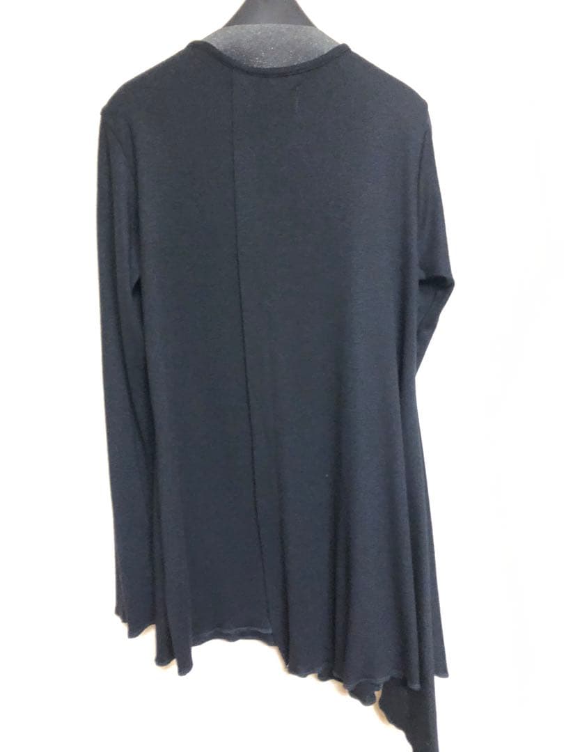 最終価格　ヨウジ　ヤマモト　チュニック カットソー　黒　長袖 美品　yohji