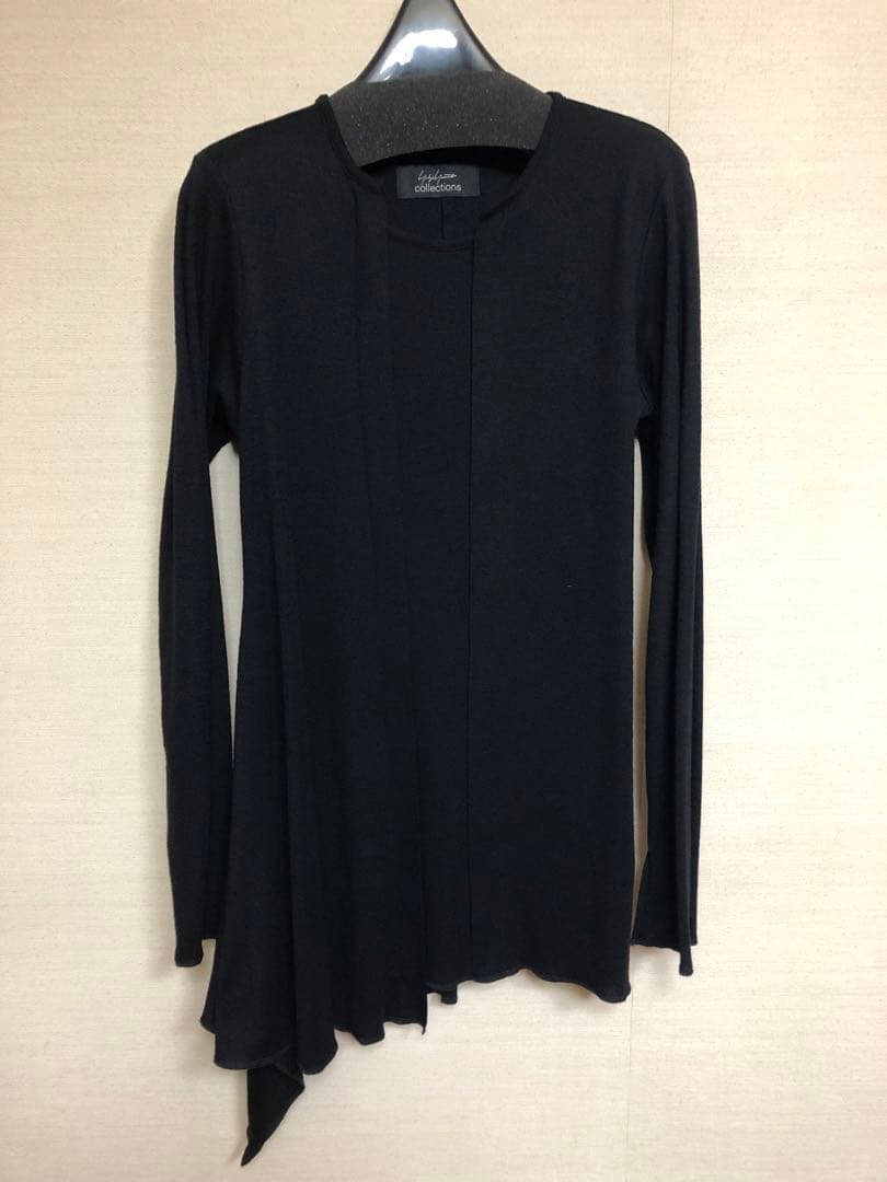 最終価格　ヨウジ　ヤマモト　チュニック カットソー　黒　長袖 美品　yohji