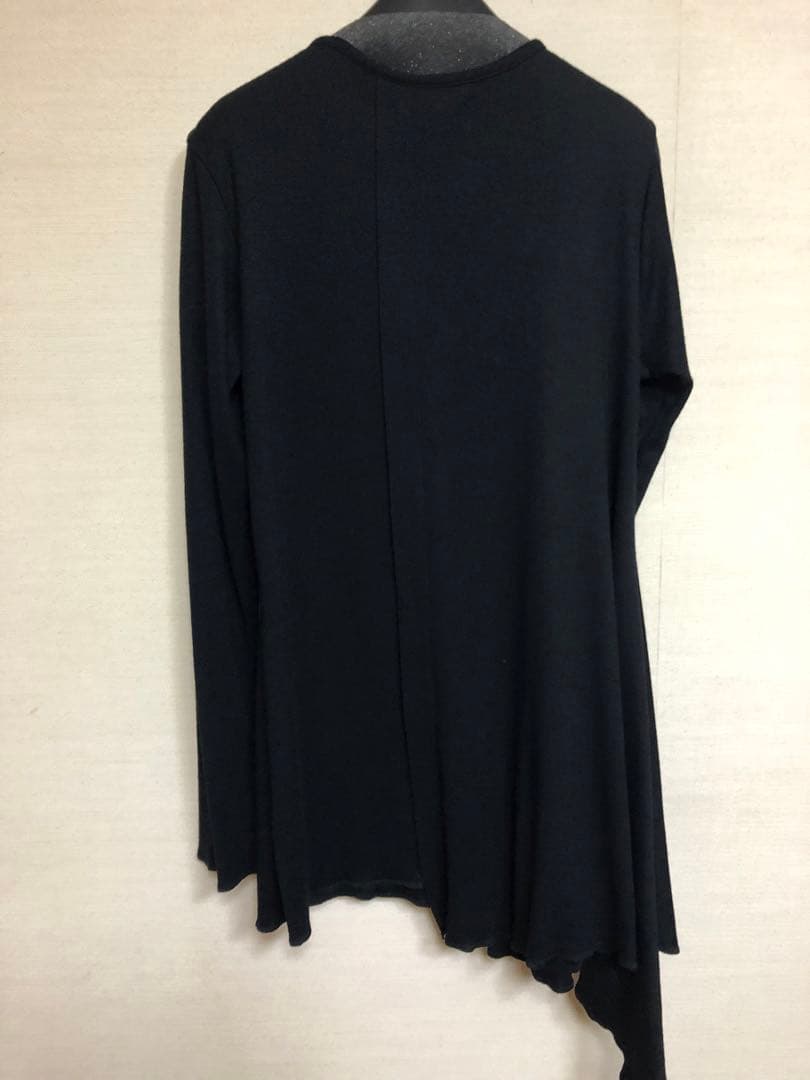 最終価格　ヨウジ　ヤマモト　チュニック カットソー　黒　長袖 美品　yohji