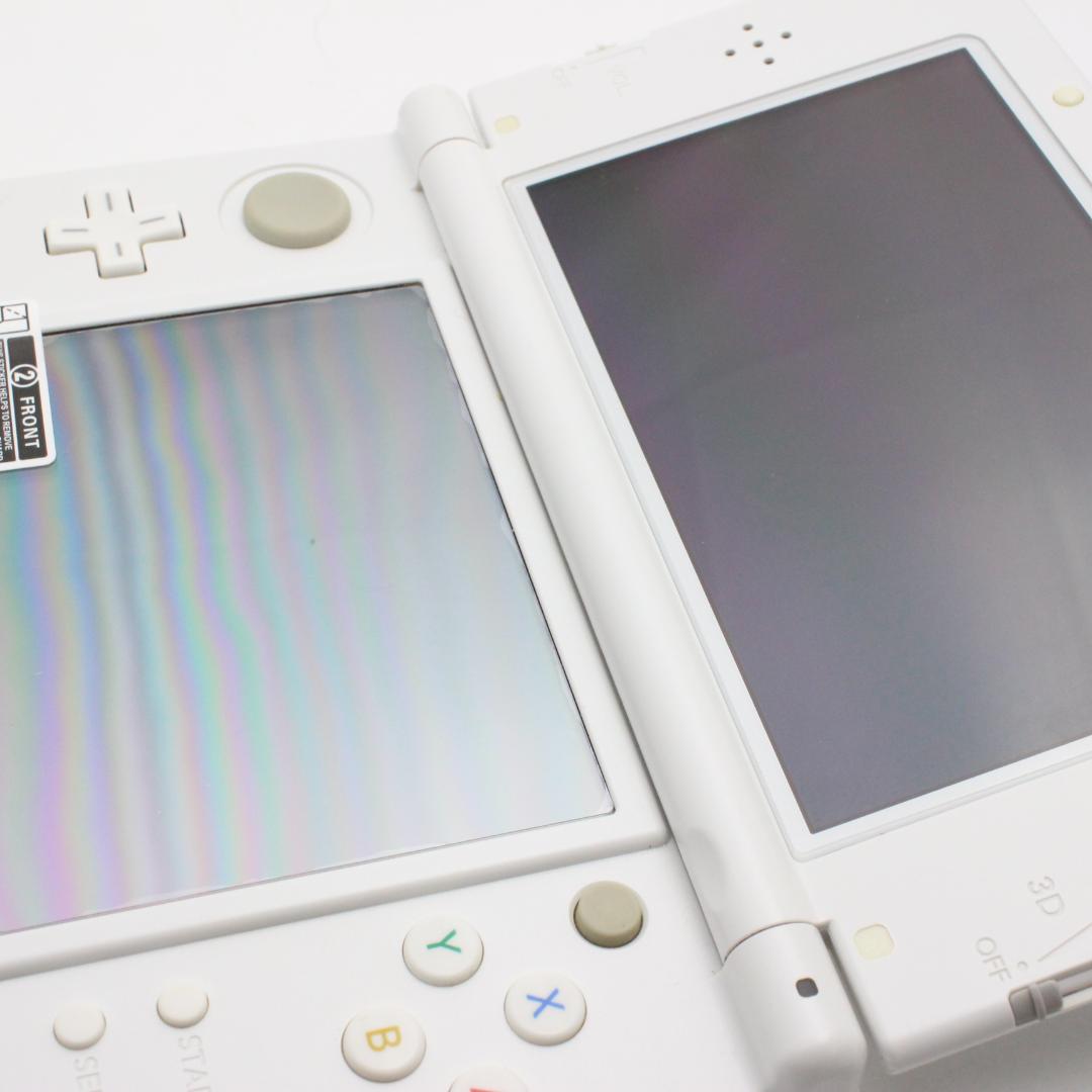 上下 IPS Newニンテンドー3DSLL パールホワイト 7372