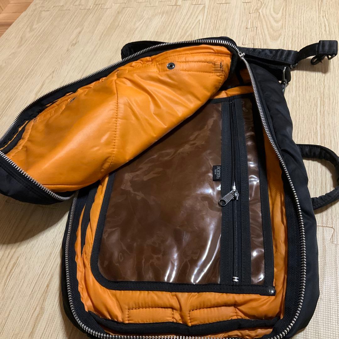 porter タンカー リュック　ブリーフケース　ブラック