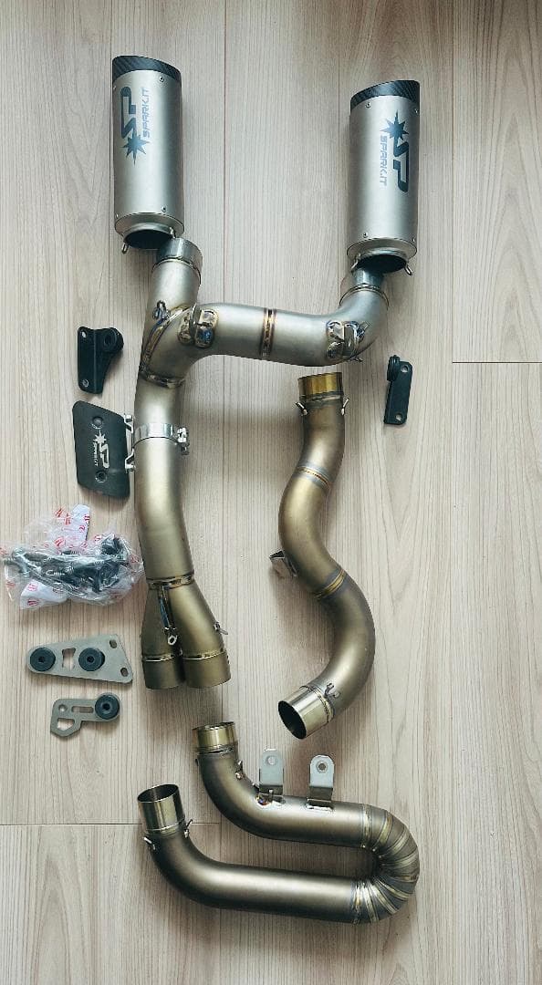 パーツ Ducati V4S - Spark 3/4 Underseat Exhaust