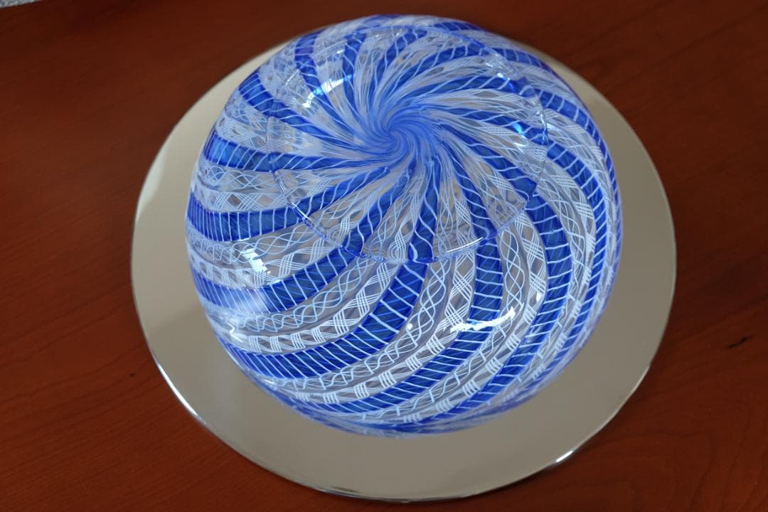 ベネチアンガラス レースガラス 検/舩木倭帆/藤田喬平/倉敷ガラス/ワイングラス