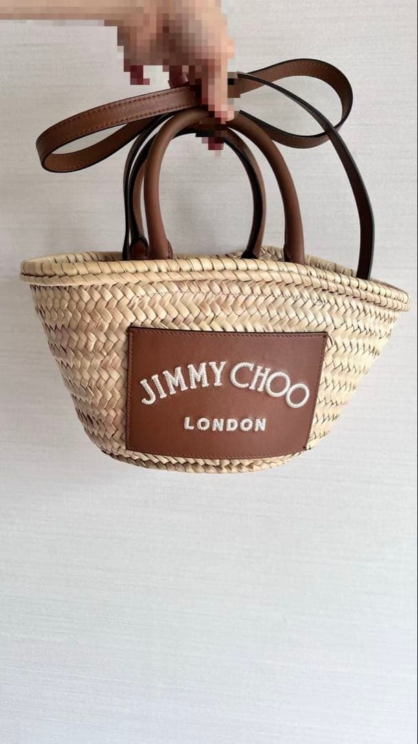 値下げ‼️JIMMY CHOO かごバッグ トートバッグ 2 way
