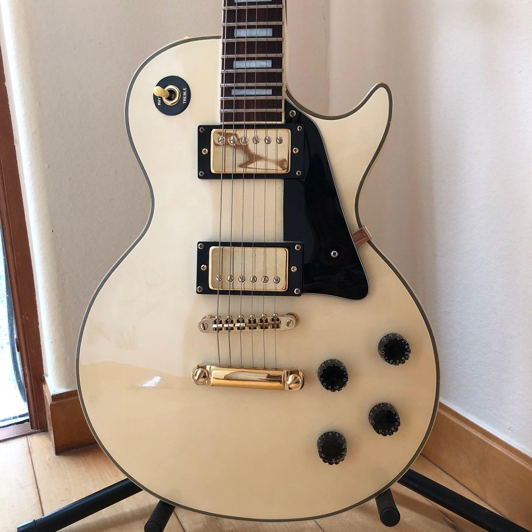 BUROZE ブローズ Les Paul Custom タイプ ホワイト
