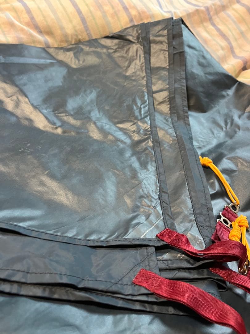 モンベル ステラリッジ4 レインフライ、グランドシート付