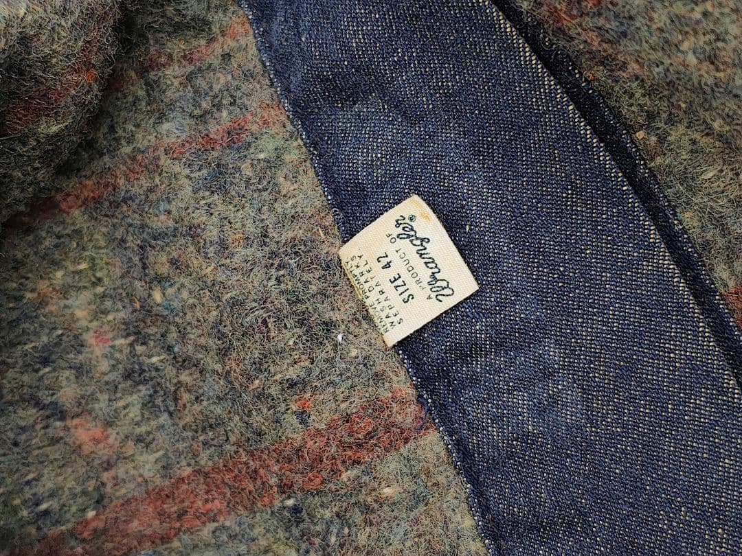 70s ヴィンテージ ラングラー ブランケット付 カバーオール