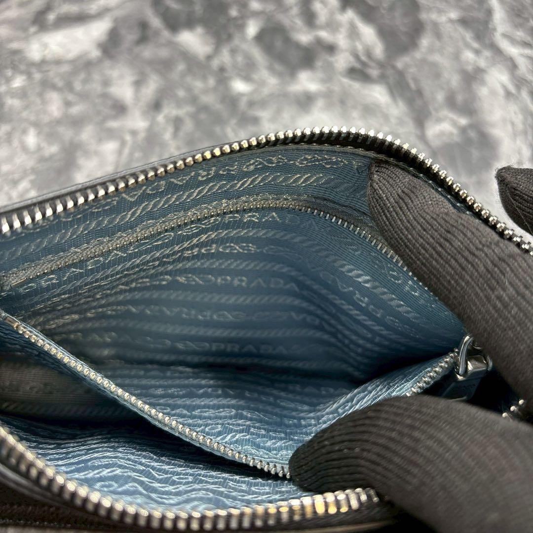 極美品✨　ＰＲＡＤＡ エティケット ワンショルダーバッグ